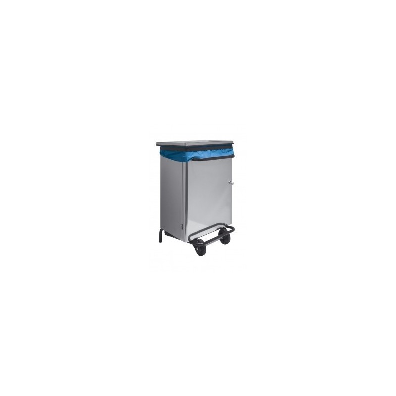 PATTUMIERA RETTANGOLARE INOX 70 LT