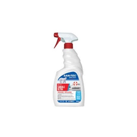 	SANIALC Ultra 750ml detergente alcolico per superfici e tessuti