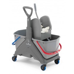 carrello in plastica 50 lt con maniglia plastica