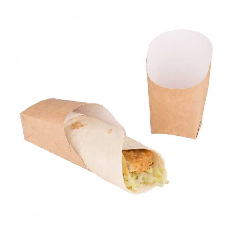 Scatola Kraft  per Wraps