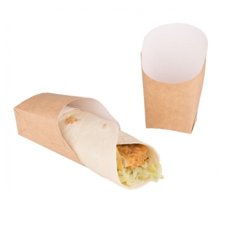 Scatola Kraft  per Wraps