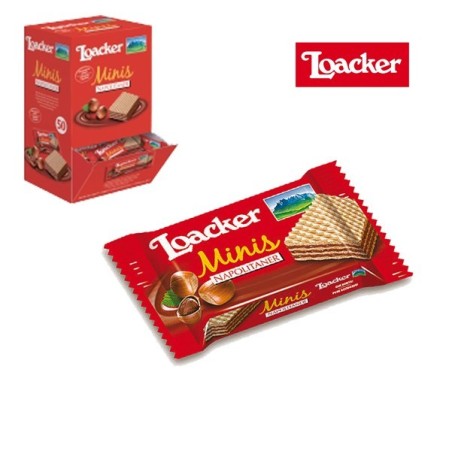 Wafer Monoporzione  con crema nocciola