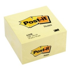  Post-it memo cube 76x76 giallo