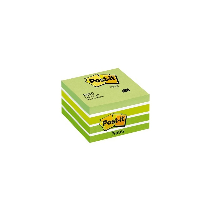 Post-it cubo 76x76 pastello verde 2028-g