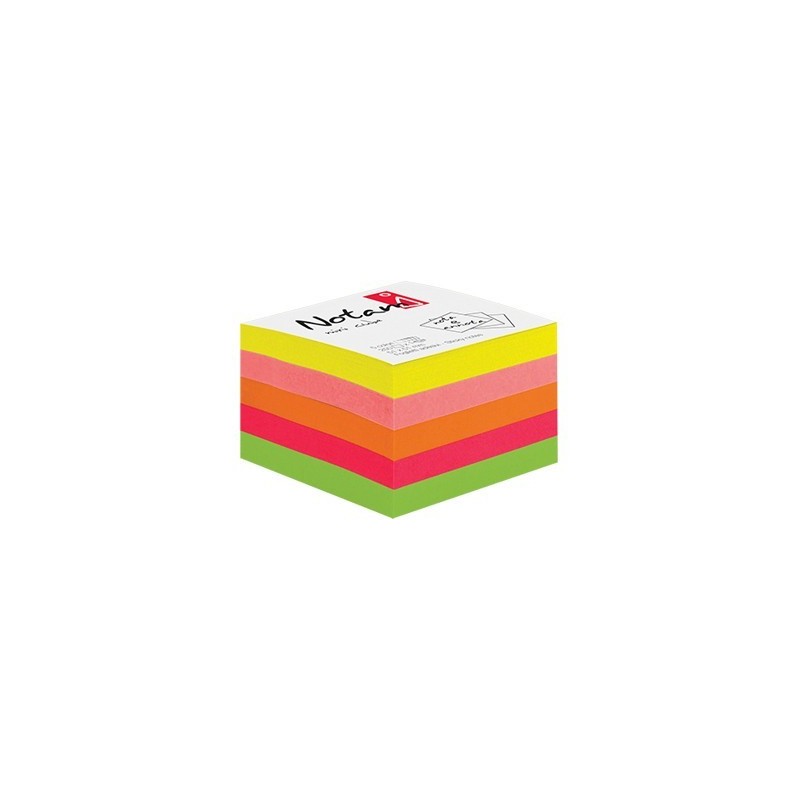  Mini cubo adesivo Notami mm.51x51 5 colori neon