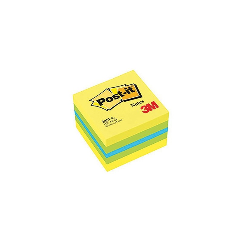  Post-it mini cubo 51x51 giallo 2051l