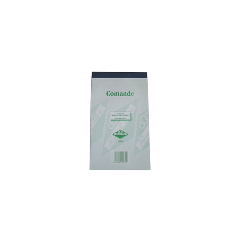 Blocco comande Flex 25 fg. 2 copie carta chimica 10 x 16,8