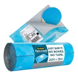 Rotolo per spedizioni Scotch flex&seal cm 38 x 3 mt