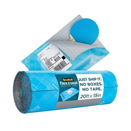 Rotolo per spedizioni Scotch flex&seal cm 38 x 3 mt