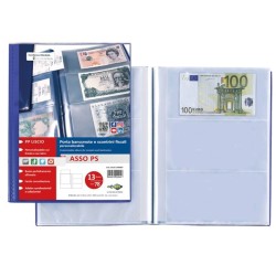 Porta scontrini e banconote Asso PS - 21 x 29.7 cm - blu