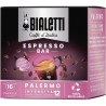 Bialetti Caffè d'Italia, Box 64 Capsule, Palermo, Intensità 12, 