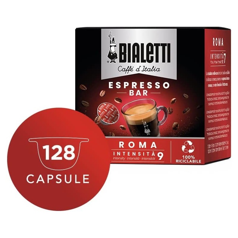 Bialetti Caffè d'Italia, Multipack 128 Capsule