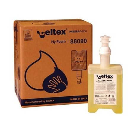 Sapone a schiuma celtex 900 ml