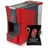 MACCHINA DA CAFFE S.12 ESSSE CAFFÈ ROSSO + 50 CAPSULE GUSTO MAESTOSO