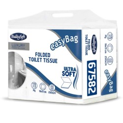 Carta igienica interfogliata EasyBag - 15,5 gr - strappo 11x19 cm in offerta !!!