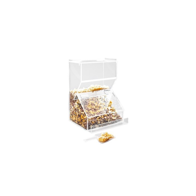 Dispenser cereali trasparente