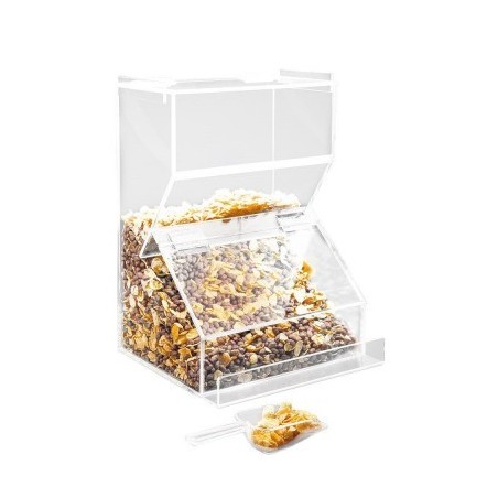 Dispenser cereali trasparente