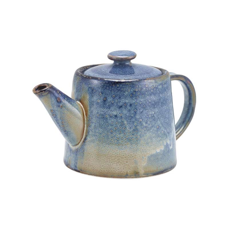  Teapot Aqua Blue Terra Porcelain