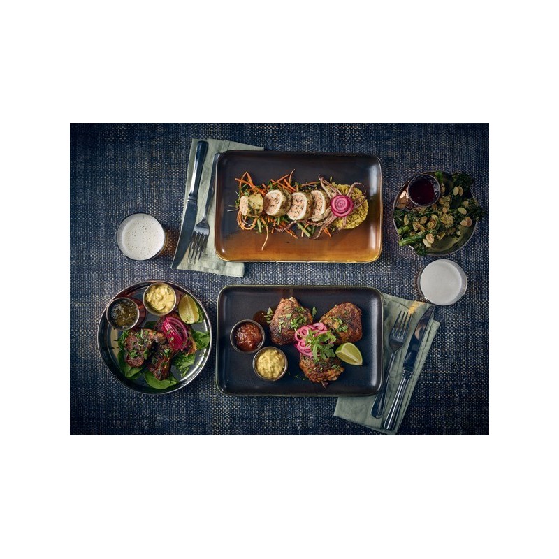 Rectangular Platters Rustic 