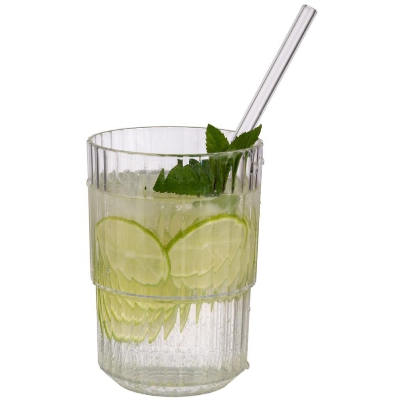 Bicchiere tumbler riutilizzabili  nelle aree bar, club, piscina e buffet