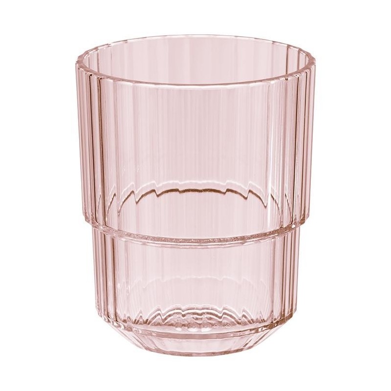 Bicchiere tumbler riutilizzabili  nelle aree bar, club, piscina e buffet