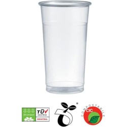 Bicchieri monouso 350ml TUMBLER Biodegradabili e Compostabili