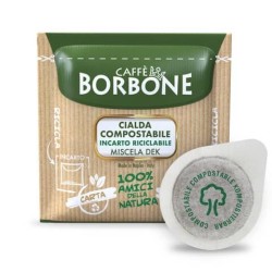 Caffè in cialda compostabile ESE 44 mm Caffe Borbone