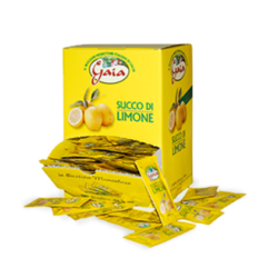 Succo di limone - bustine monodose da 5 ml