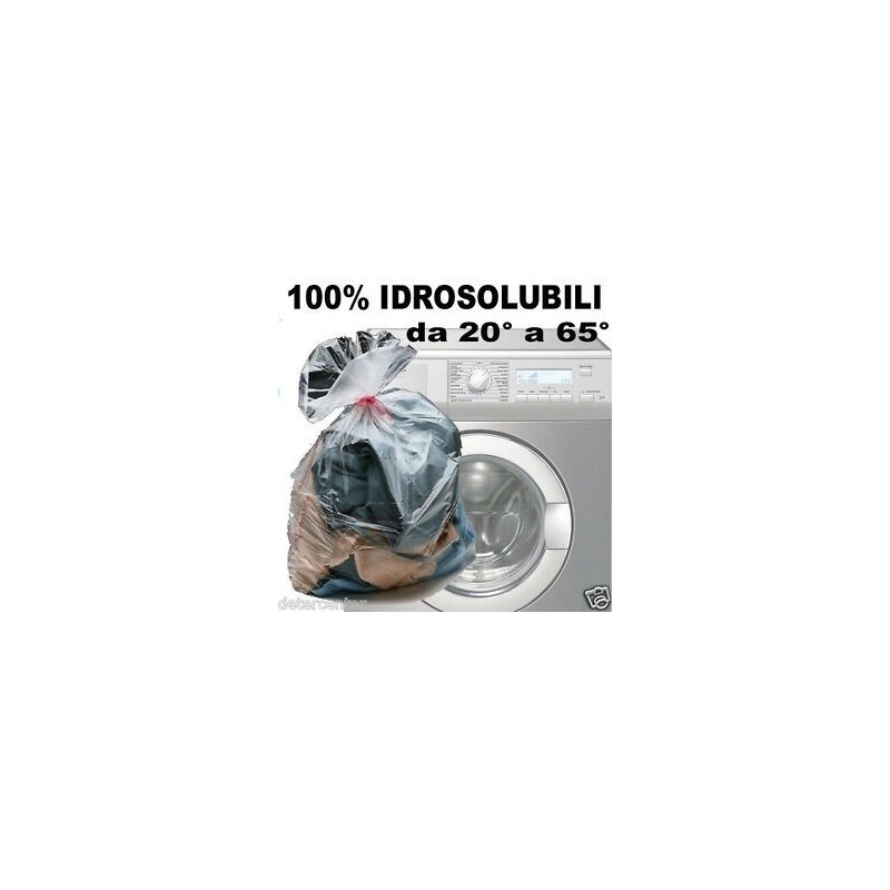 Sacchi lavanderia 90x120 idrosolubili biodegradabili